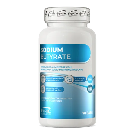 Sodium Butyrate 600mg 90 Gélules – Santé Intestinale & Digestion