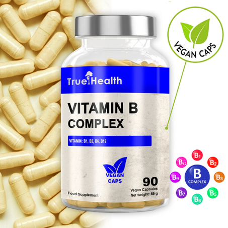 True Health Vitamin B Complex 90 Caps