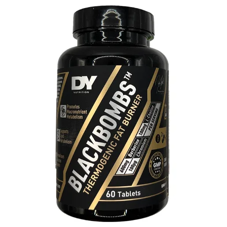 DY nutrition Blackbombs Thermogenic Fat Burner 60 Tabs