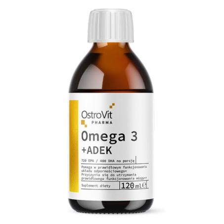 OstroVit Pharma Omega 3 + ADEK 120 ml