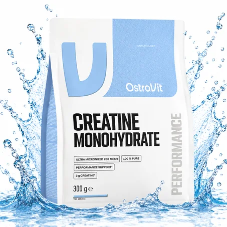 Ostrovit 100 % Pure Creatine Monohydrate 100 Servings Micronized 300 g Naturel