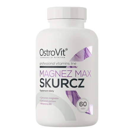 Magnesium Max - 60 Comprimés – Anti-Crampes & Anti-Fatigue