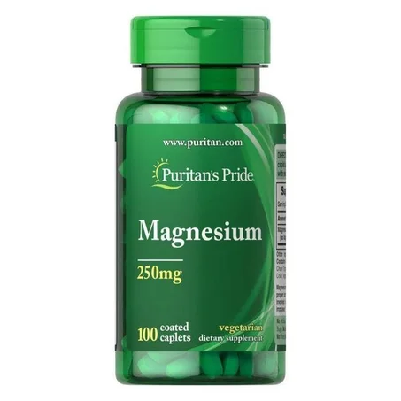 Partagez ce produit    Puritan'S Pride Magnesium 250mg 100 Caps – Minéral Essentiel pour Muscles & Os