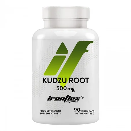 IronFlex KUDZU ROOT 500 mg 90 Caps - Détoxification, Ménopause et Lutte Contre le Stress
