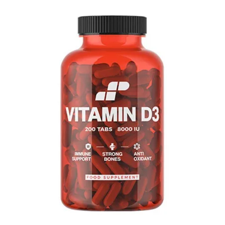 MP Nutrition Vitamin D3 8000 IU 200 Tabs