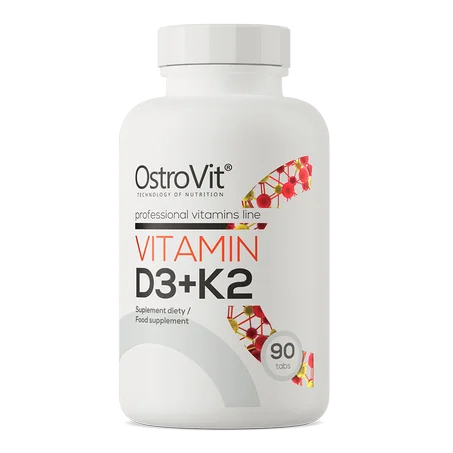Vitamin D3 + K2 90 Tabs - Vitamines, Os & Immunité