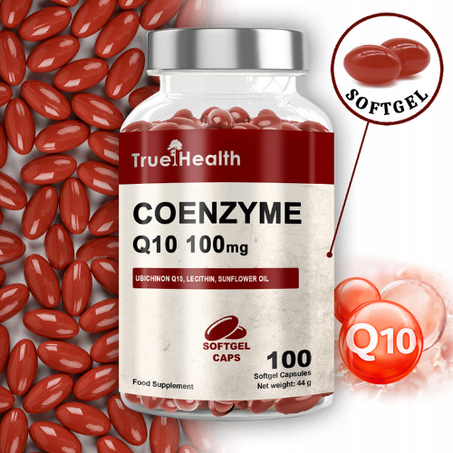 True Health Coenzyme Q10 100mg 100 Caps