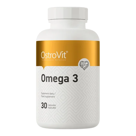 OstroVit Omega 3 30 Caps - Source EPA et DHA - Bien-être Cardiovasculaire et Cérébral ...