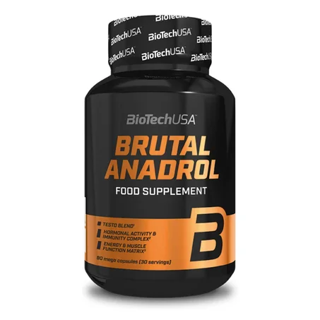 Brutal Anadrol 90 Capsules Food Supplement classé dans les boosters hormonaux / formules anaboliques naturelles.