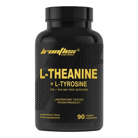 IronFlex L-Theanine + L-Tyrosine 90 Caps