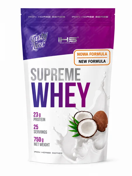 Iron Horse Supreme Whey 750 g-  Coconut- Protéine Whey pour Masse Musculaire & Récupération –