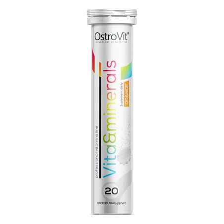 OstroVit Vitamines & Minéraux 20 comprimés effervescents orange