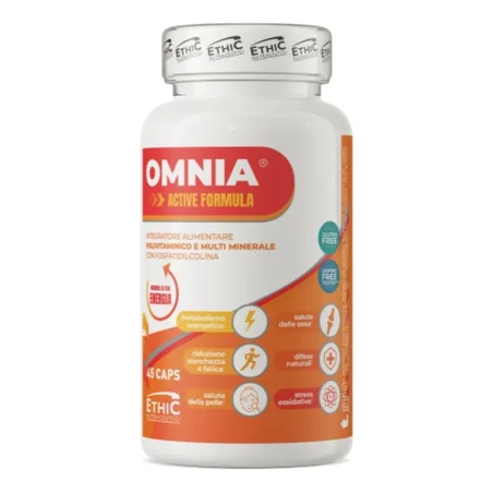 Omnia Active Formula 45 Capsules – Multivitamines & Minéraux Énergie et Immunité