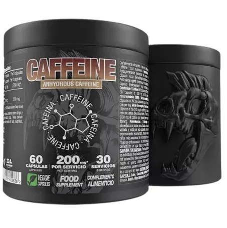 ZOOMAD LABS ONE RAW Caffeine 60 Capsules Caféine Anhydre Énergie Focus Performance