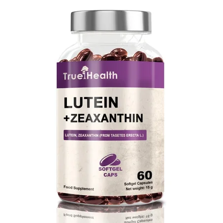 True Health Lutein + Zeaxanthin 60 Caps - Support Visuel & Antioxydant Oculaire
