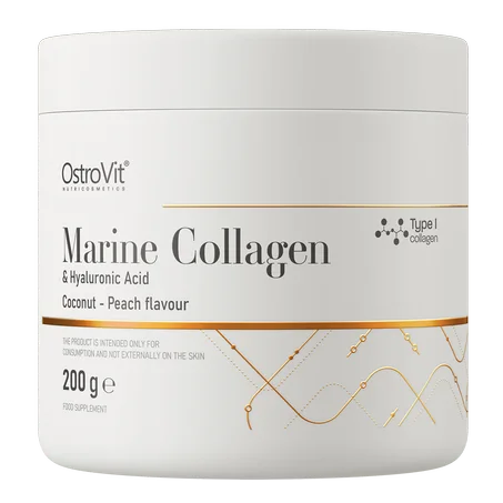 Marine Collagen + Hyaluronic Acid C 200 g Coconut and Peach