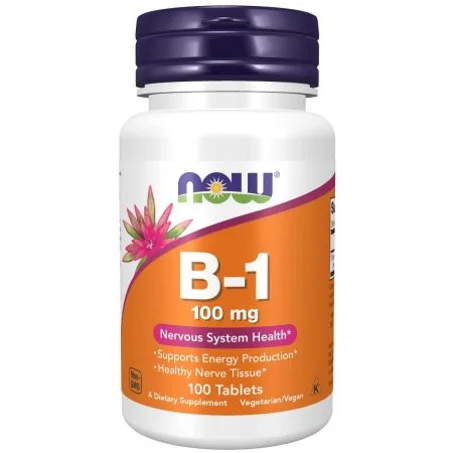 Now Foods Vitamin B-1 100 mg - 100 Tabs