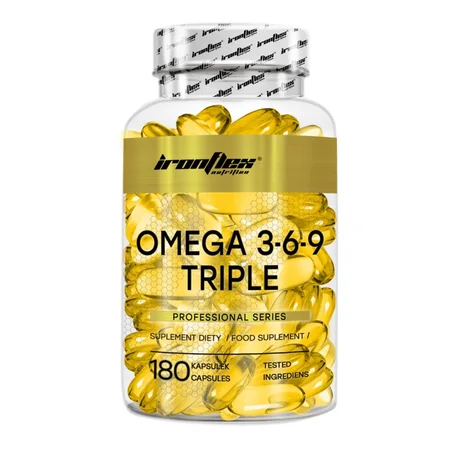 IronFlex Omega 3-6-9 Triple 180 Caps