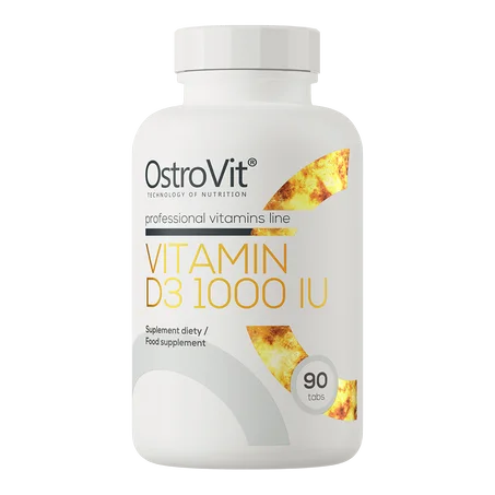 OstroVit Vitamine D3 1000 IU - 90 Tabs