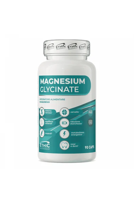 Magnesium Glycinate 90 Gélules – Anti-Fatigue, Sommeil & Récupération