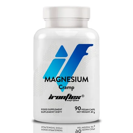 IronFlex Magnesium Citrate 90 Caps – Réduction De La Fatigue Et Des Crampes