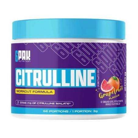 6PAK NUTRITION Citrulline 200 g Grapefruit
