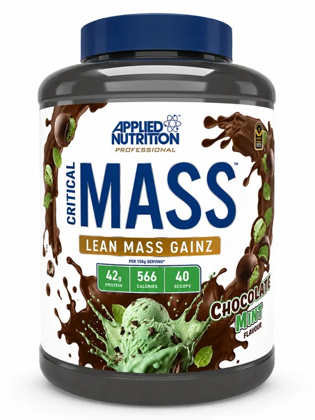 Critical Mass Lean Mass Gainz 2.4 kg Chocolate Mint – Prise de Masse Propre & Contrôlée