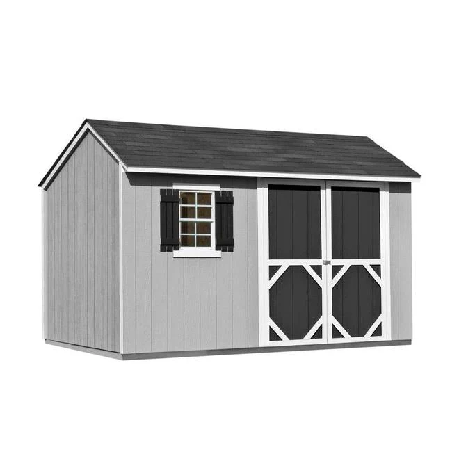 Heartland Stratford 12-ft x 8-ft Wood Shed with Workshop and Window