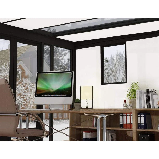 Copenhagen 9 x 11 ft. Garden Office Studio Solarium Kit | Palram-Canopia