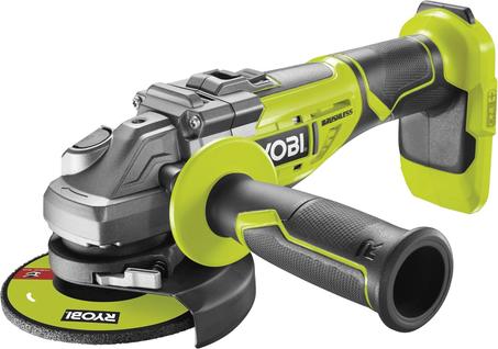 Ryobi R18AG7-0 18V ONE+ Cordless Brushless Angle Grinder (Body Only), Hyper Green
