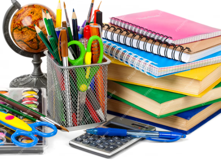 الادوات المدرسية