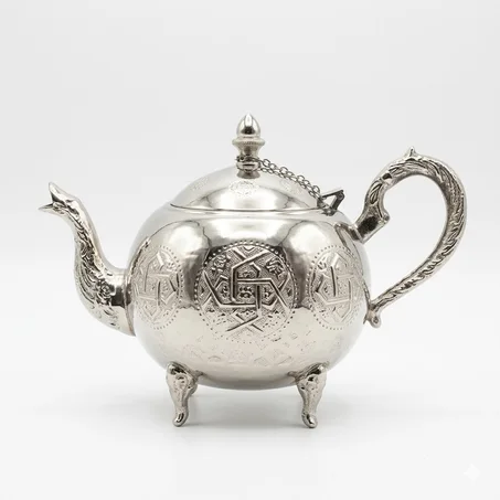 برّاد تقليدي المغربي 7  Théière Traditionnel Marocain