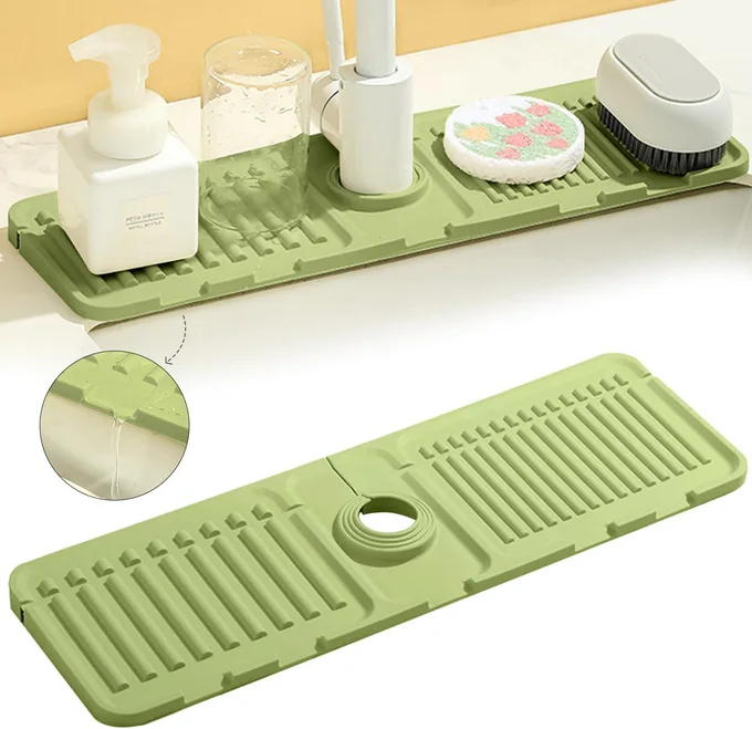 Tapis de Robinet pour évier de Cuisine