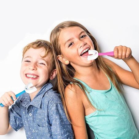 Kids ToothBrush U-Shaped - Oval - فرشاة الأسنان للأطفال