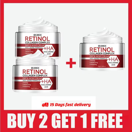 كريم الريتينول الكوري لشدّ التجاعيد وتفتيح البشرة