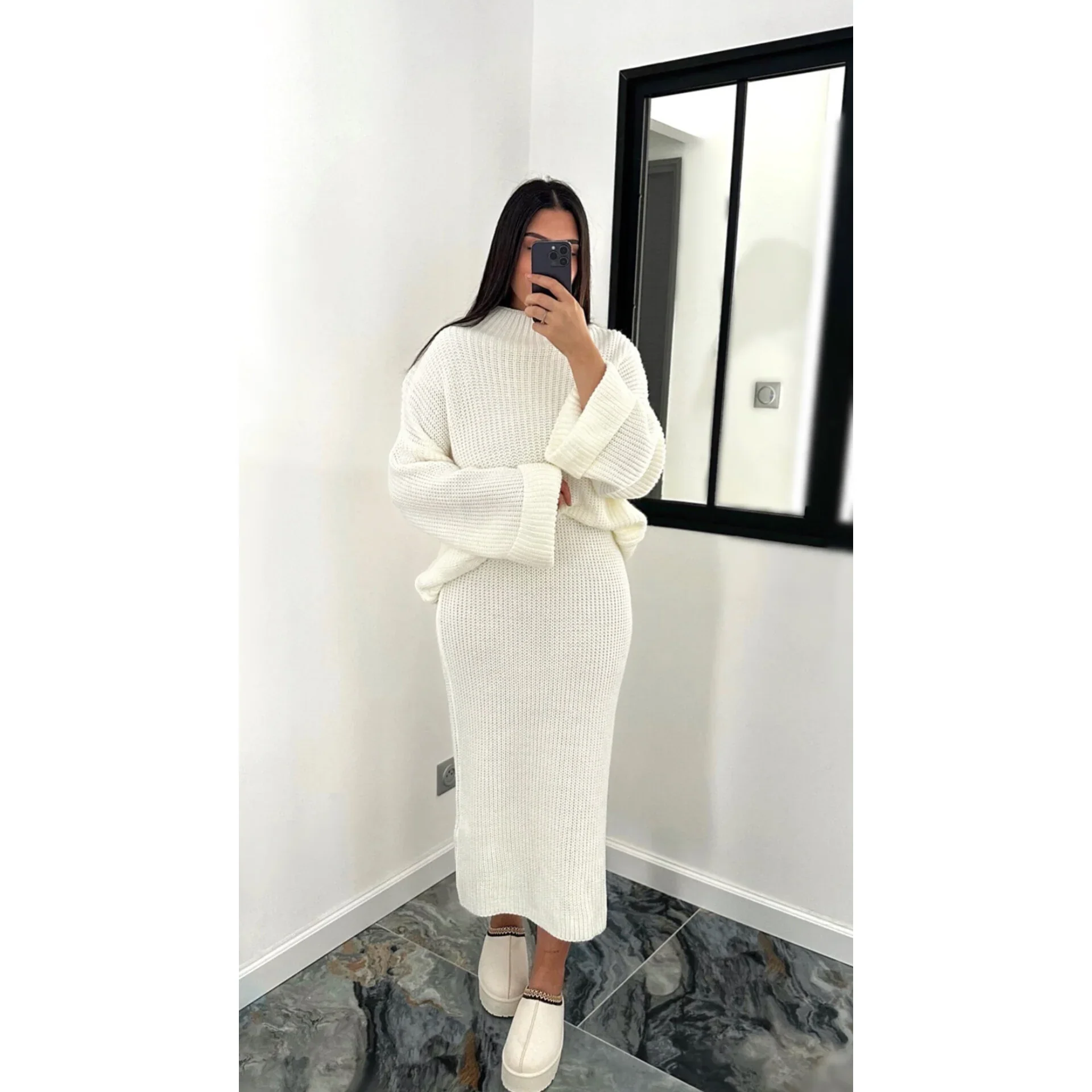 Ensemble 2 Pièces Perla Jupe et Tricot