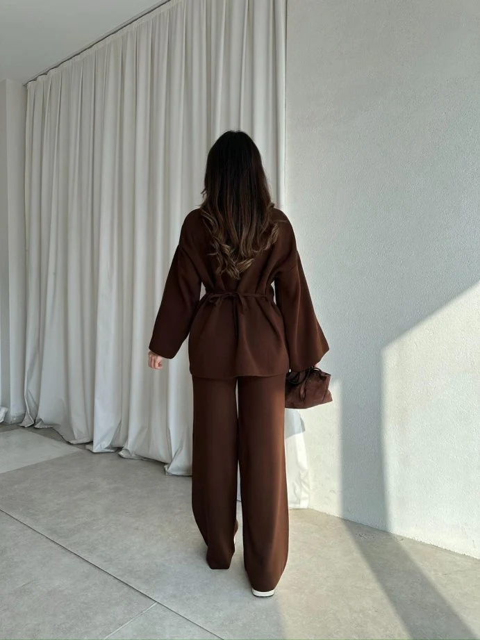 ENSEMBLE TRICOT  CÔTELÉ