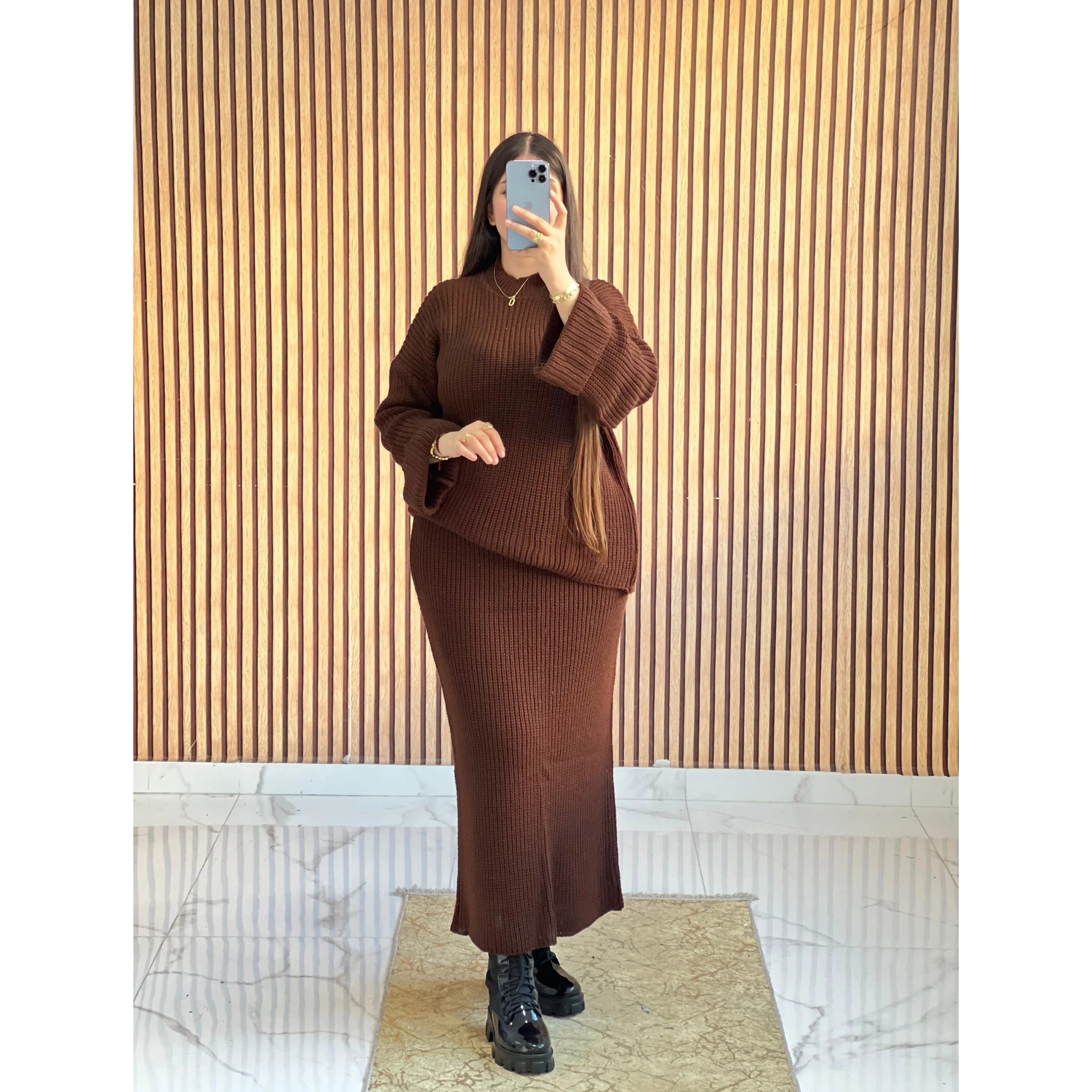 Ensemble 2 Pièces Perla Jupe et Tricot