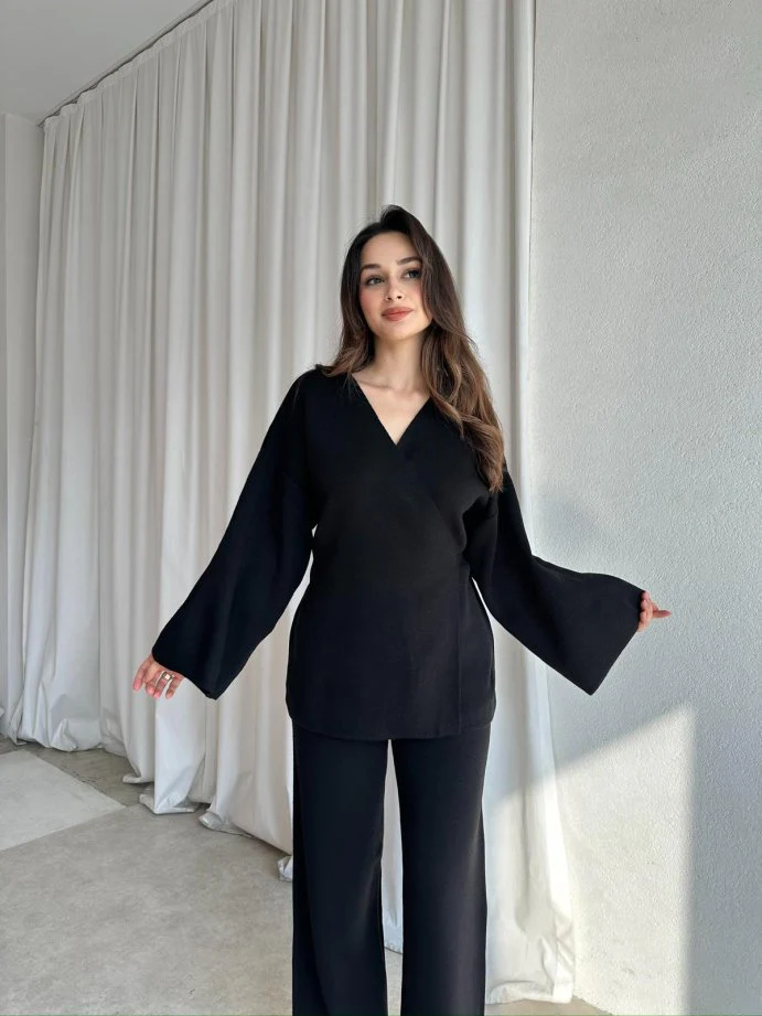 ENSEMBLE TRICOT  CÔTELÉ