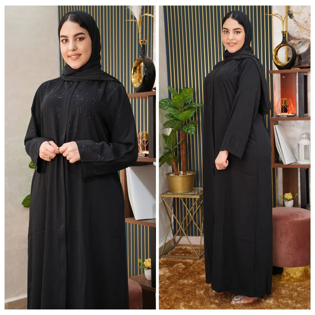 ✨ عباية نور إماراتية بالفولار بتفاصيل فاخرة ✨