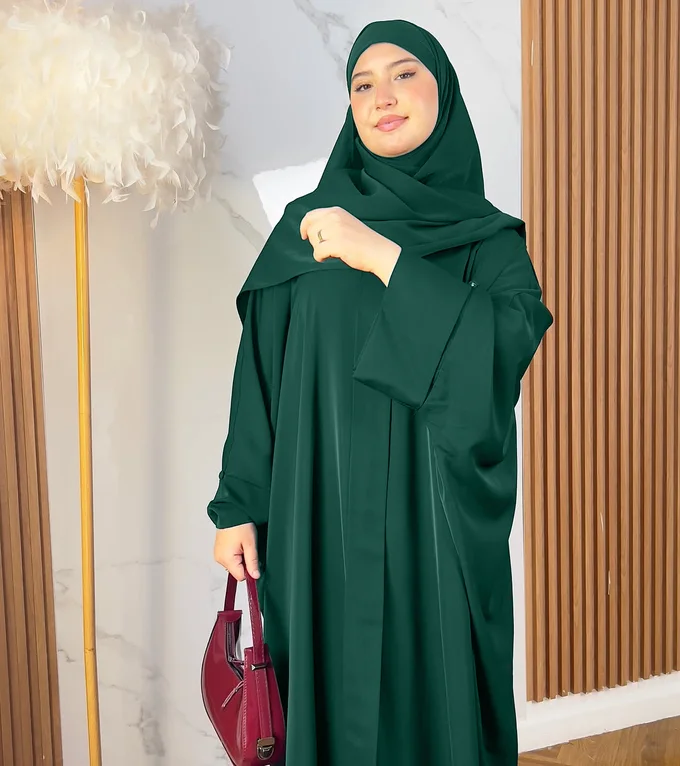 عباءة + فولار