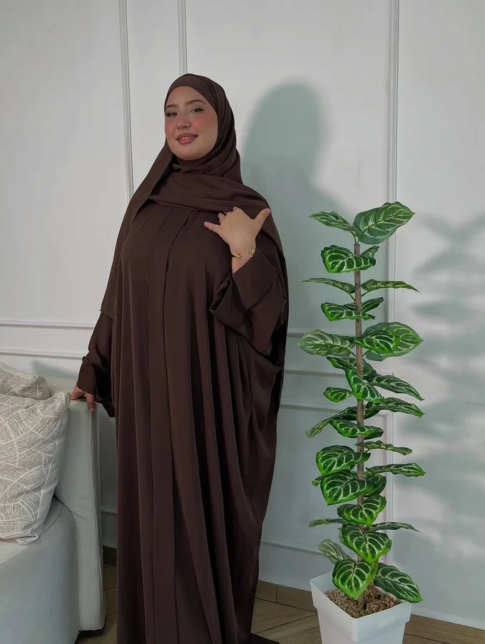 عباءة + فولار