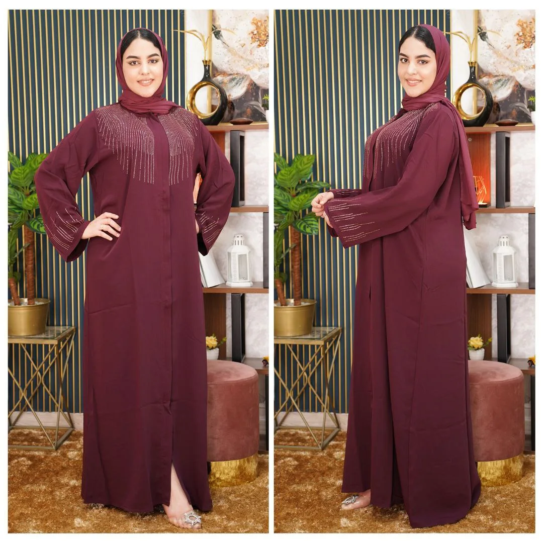 ✨ عباية نور إماراتية بالفولار بتفاصيل فاخرة ✨