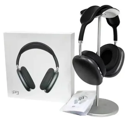 P9 Casque Bluetooth sans fil avec micro casques à suppression de bruit écouteurs.