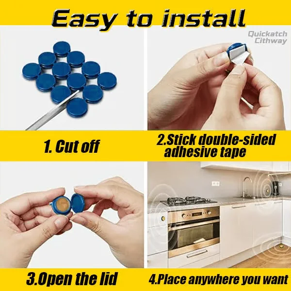 Fast acting bait kills roaches quickly