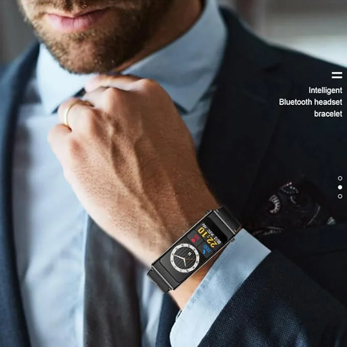 Écouteur Bluetooth intégré au bracelet