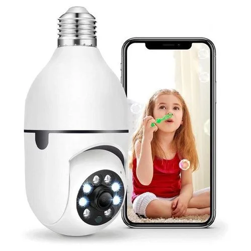 Caméra ampoule vissée sur douille E27