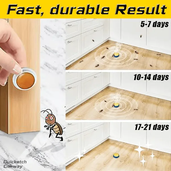 Fast acting bait kills roaches quickly