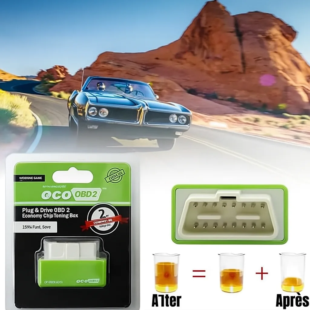 Plugging Eco OBD2 into the OBD port
