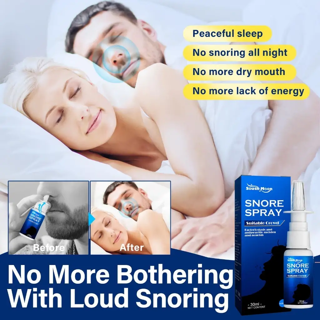 Couple sleeping peacefully side by side